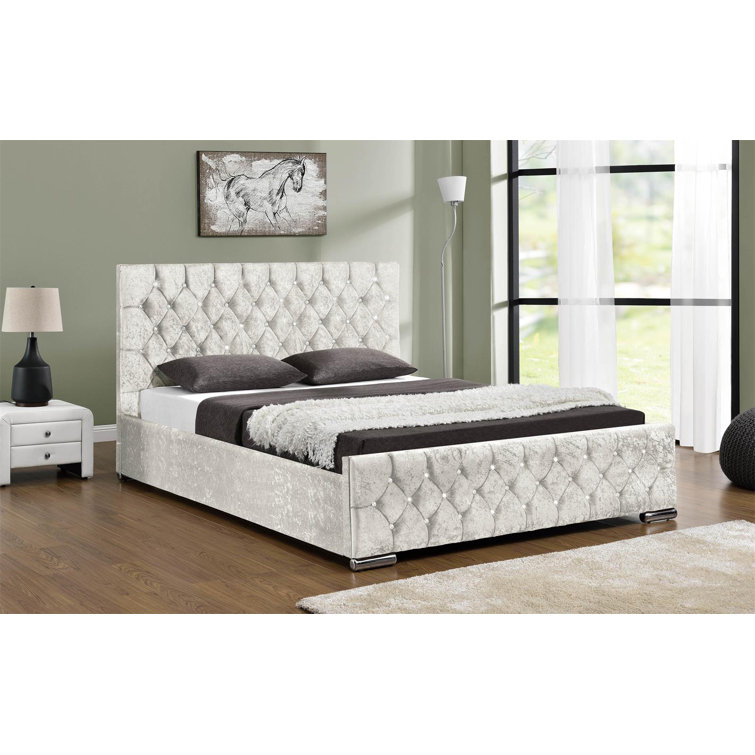 Etta Avenue Asher Upholstered Ottoman Bed & Reviews Wayfair.co.uk